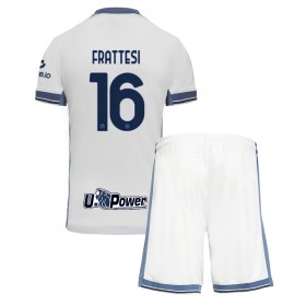 Inter Milan Davide Frattesi #16 Auswärtstrikot 2024-25 Kurzarm (+ kurze hosen)